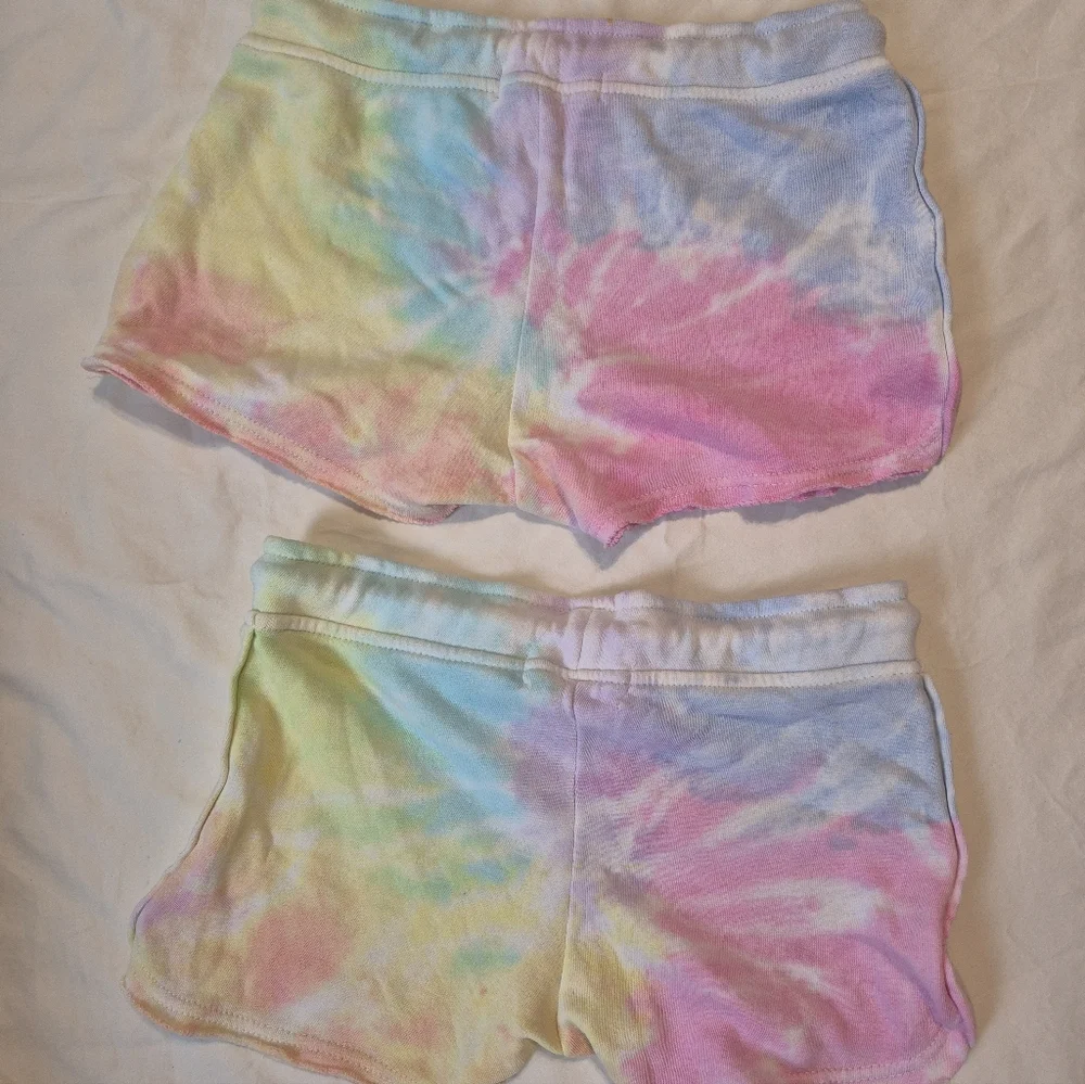 Tie Dye Los Angeles Short Shorts - Picture 2 of 2